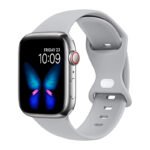 Bracelet Silicone Gris pâle - Apple Watch