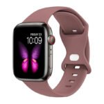 Bracelet Silicone brun rosé - Apple Watch