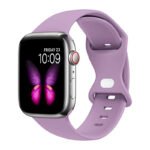 Bracelet Silicone lavande - Apple Watch