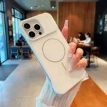 Coque antichoc sans bordures Magsafe pour aromathérapie - Blanc – Image 3