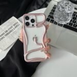 Coque en forme de serpent creux - Rose