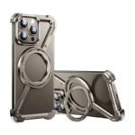 Coque de luxe en aluminium sans cadre en forme de Z - Gold