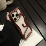 Coque en forme de serpent creux - Rouge