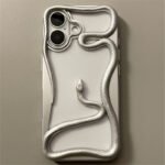 Coque en forme de serpent creux – Gris